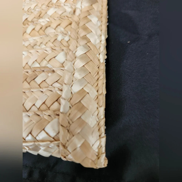 Miu Miu Novelty Straw Logo Pouch - Picture 4 of 14